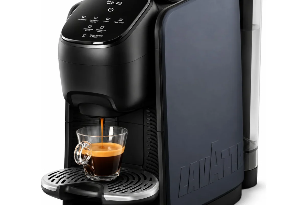 Coffees Market, μηχανή espresso με φλιτζάνι καφέ