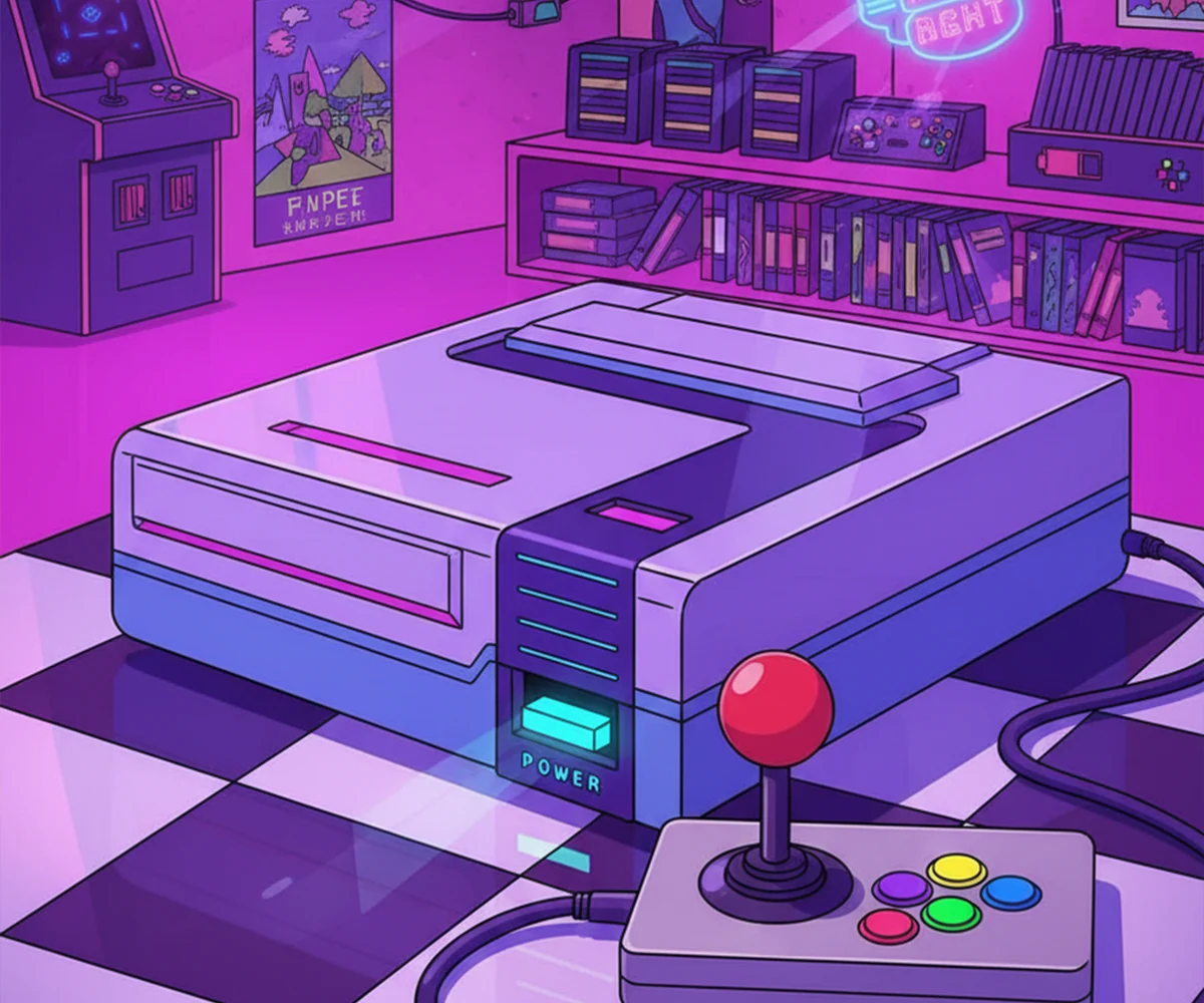7 Stars Electronics, ρετρό gaming δωμάτιο με κονσόλα και arcade